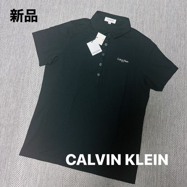 新品 CALVIN KLEIN カルバンクライン スリムフィット ポロシャツ ゴルフ