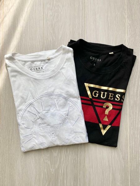 GUESS メンズ Tシャツ 2枚