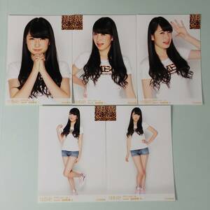 NMB48 吉田朱里 個別生写真 2013 6月 June-sp 5枚セット