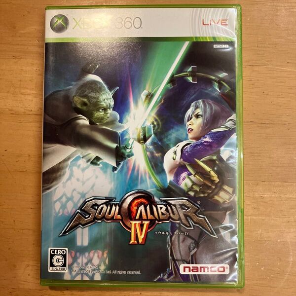 【xbox360】 ソウルキャリバー IV ナムコ