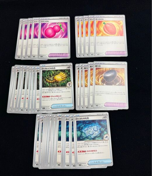 ポケモンカード ステラミラクル グッズ どうぐ まとめ売り 古びたねっこの化石 古びたふたの化石 ウタンのみ オッカのみ 重量玉