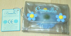 B品*Camomilla　バックウォレットS（Daisy Blue)