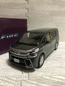 1/30 トヨタ 新型ヴェルファイア ハイブリッド ZR　VELLFIRE 前期　非売品 カラーサンプル ミニカー グレーメタリック