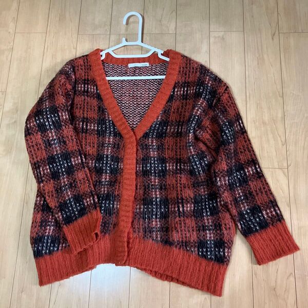 moussy マウジー カーディガン ニット セーター 長袖 トップス 羽織