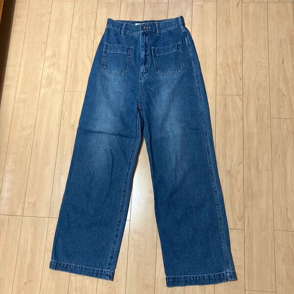 Niko and… ニコアンド デニム ジーンズ ストレートパンツ シンプル