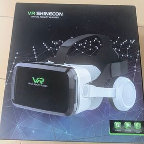 【未使用品】 Bluetoothコントローラー内蔵VRゴーグル(ヘッドホン付き)