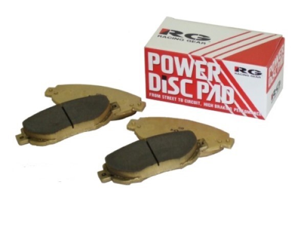 レーシングギア(RG) パワーブレーキパッド TYPE 80R フロント ホンダ ストリート 610-80R