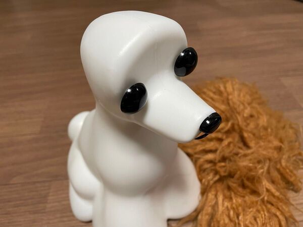 展示品 未使用 ブラウン Mr. Jiang ヘッドマネキン+ウイッグ フルセット カットマネキン トリマー練習