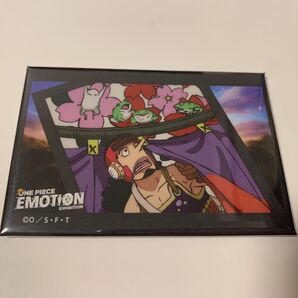 ONE PIECE EMOTION 花札柄トレーディング缶マグネット ウソップ