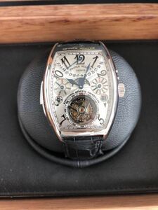 Franck Muller Минутный репетир Турбийон Вечный календарь Номер продукта 7885RMTQP