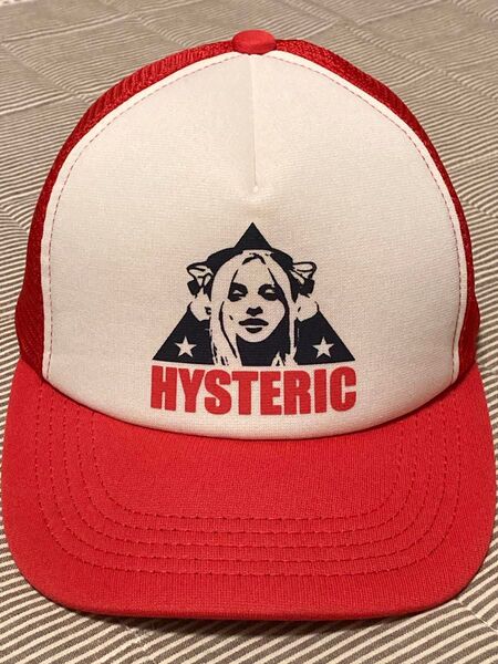 HYSTERIC GLAMOUR 20AW トライアングルウーマン メッシュキャップ ヒスガール 日本製
