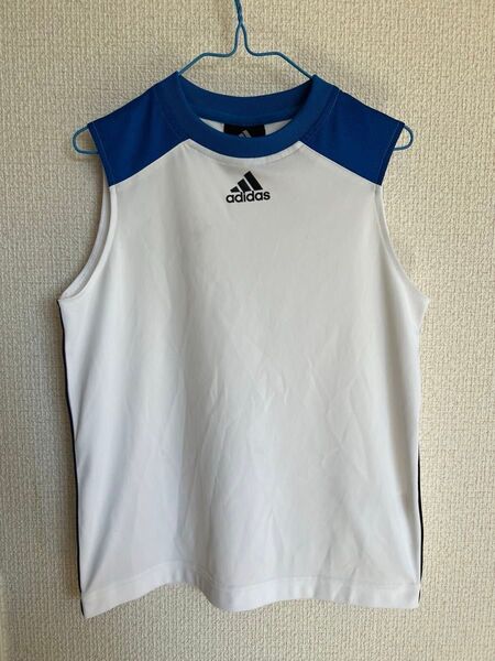 アディダス adidas タンクトップ ノースリーブ キッズ 130cm