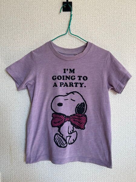 スヌーピー PEANUTS ユニクロ キッズ Tシャツ 110cm