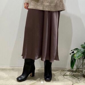 MICA&DEAL サテンバイヤススカート