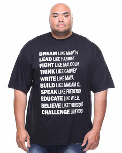 BB30)BUYERS PICKS EMPOWER GRAPHICプリントTシャツ/バイヤーズ ピックス/4XL/大きいサイズ