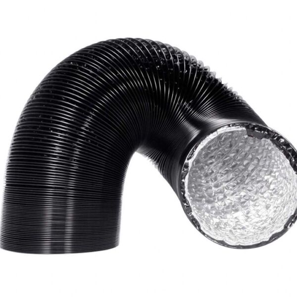 ダクトホース 換気用アルミホース 排気ダクト 防水 ブラック 150mm*2m