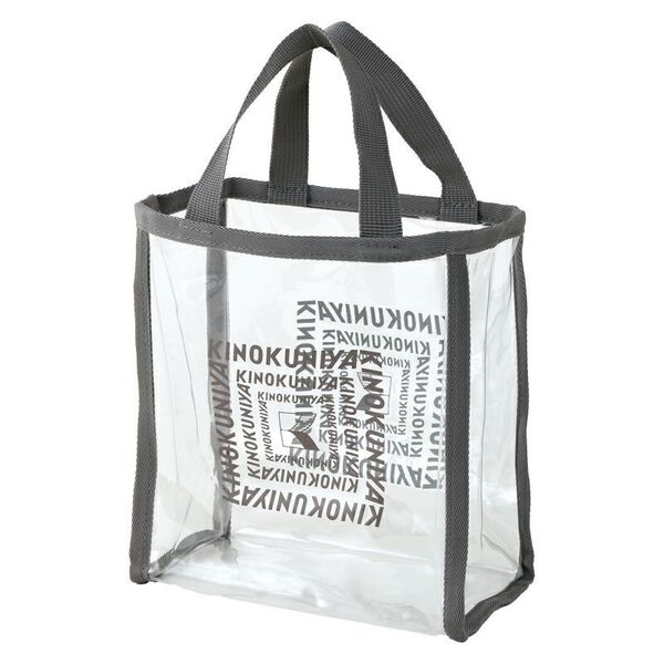 「新品未開封品」 紀ノ国屋 ミニクリアトート グレー 紀伊国屋 紀伊國屋 トートバッグ