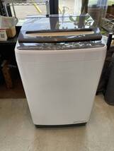 2408302 Hisense ハイセンス 全自動洗濯機 8kg HW-DG80A 2021年製 ホワイト インバーター 直接引取歓迎_画像1