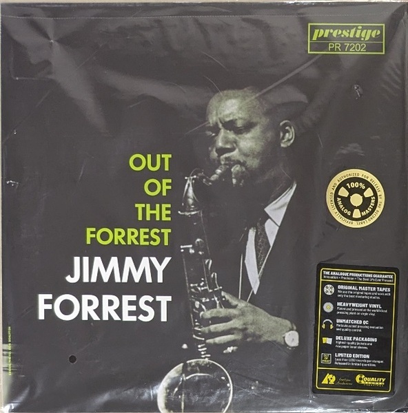 Jimmy Forrest ジミー・フォレスト - Out Of The Forrest 限定リマスター再発Audiophileナログ・レコード