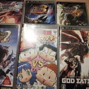 桃太郎電鉄タッグマッチ モンハン PSP 6点セット動作品 全説明書有り