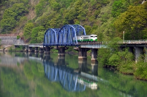 鉄道 デジ 写真 画像 只見線 キハ 3