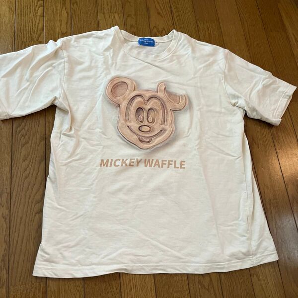 ディズニーランド ミッキー ワッフルTシャツ