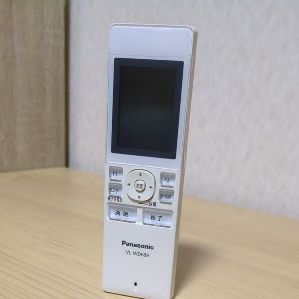 Panasonic ワイヤレスモニター子機 VL-WD609 動作確認済み バッテリー未付属