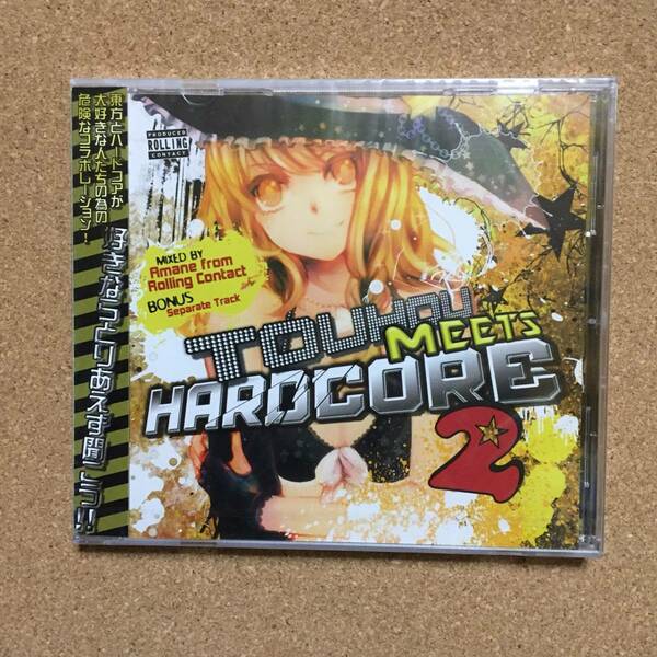TOUHOUmeetsHARDCORE2 RollingContact 同人CD 東方プロジェクト★新品未開封