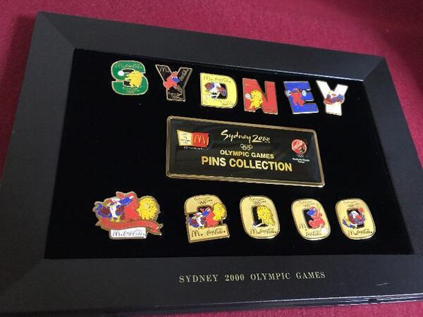シドニーオリンピック2000 ピンズセット マクドナルド&コカコーラ コラボ