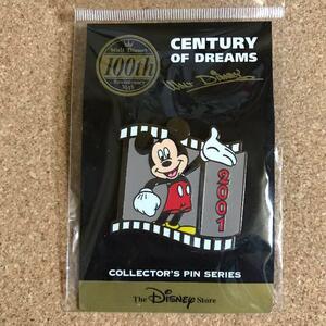  Disney store pin badge Mickey 100th Anniversary* beautiful goods 