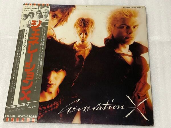 Generation X / 1st アルバム 国内盤 ライナー付 帯無 オマケ付 検索 damned clash パンク天国