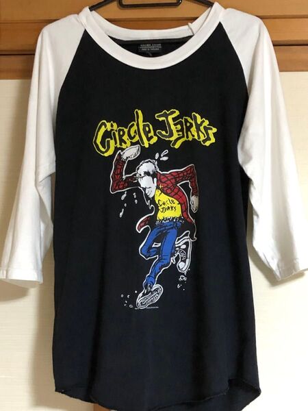 circle jerks ラグランTシャツ 検索 black flag off fugazi