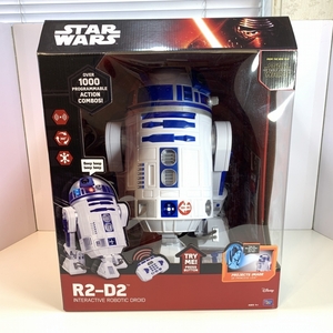  бесплатная доставка раковина way * игрушки Star * War zR2-D2 большой фигурка радиоконтроллер Star Wars R2-D2 Interactive RoboticDroid