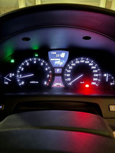 レクサス USF40 LS460 中期 スピードメーター 83800-50710