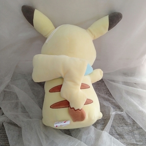 でっかいぬいぐるみ ピカチュウ ガーリッシュ girlish picachu 33cm 190801の画像3