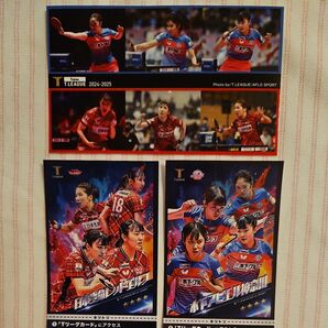 T.LEAGUE ステッカーシール