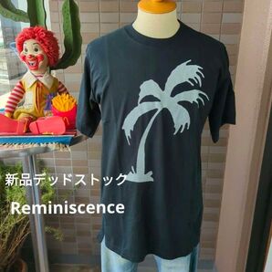 T207 新品 レミニッセンス Reminiscence Tシャツ ブラック L