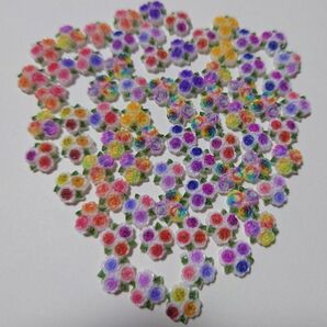 バラ ネイルパーツ レジン