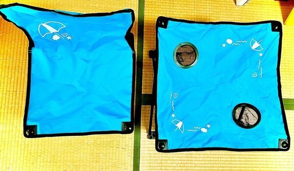 ちょきんぎょのレジャーチェア&テーブルです。