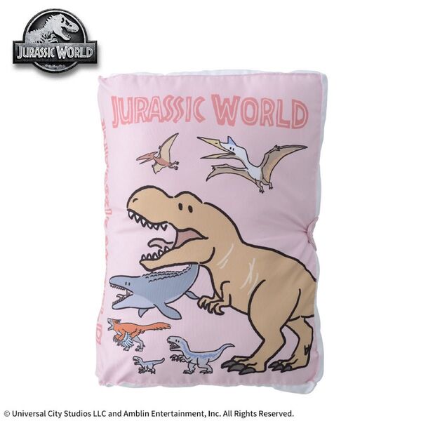 ジェラシックワールド JURASSIC WORLD ブック型クッション 非売品