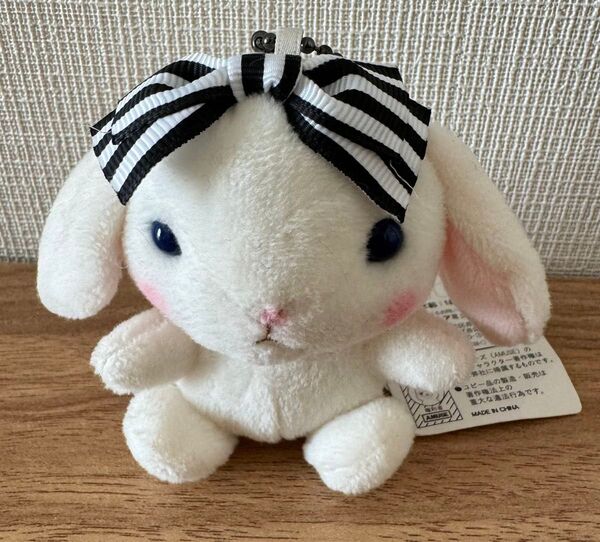 ぽてうさろっぴー キーホルダーぬいぐるみ マスコット うさぎ タグ付き