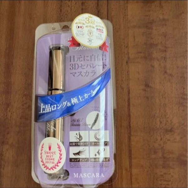 ミッシュブルーミン マスカラ フェミニンブラウン 新品 未使用 カールキープ ダメージケア まつげ