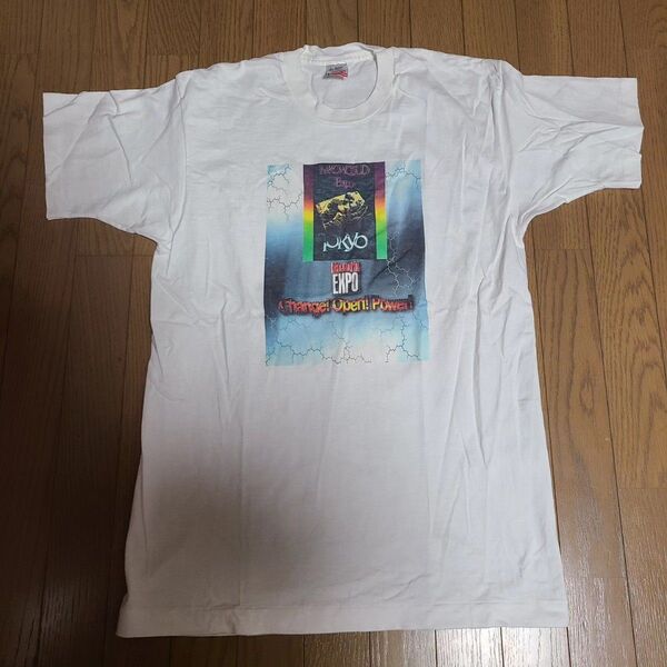 mac EXPO Apple 北斎 90s usa製 ヴィンテージ Tシャツ