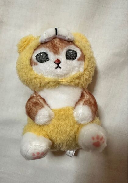 モフサンド くまにゃん ぬいぐるみ mofusand イエロー
