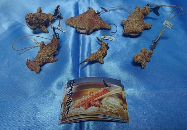 【送料無料】サメフライ 全6種セット フルコンプリート パンダの穴 ガチャガチャ ガシャポン【日本郵便発送】