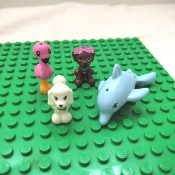 レゴ LEGO フレンズ 犬 プードル イルカ フラミンゴ