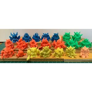 【絶版品★21点セット★綺麗】SDガンダムガシャポンガン消し ★おまけ付