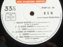 BEN et ses TROPICAL RHYTHM KINGS-12.16 （LP）_画像2