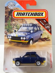 '70 ダットサン 510ブルーバード ラリー/青/ブルー/マッチボックス/1970 Datsun Bluebird Rally/Blue/Matchbox/