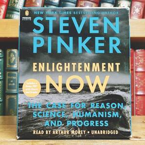 英語朗読CD全集!! 21世紀の啓蒙 理性 科学 ヒューマニズム 進歩 CD全16枚揃 スティーブン・ピンカー 検:啓蒙主義 環境問題 貧困問題 食糧
